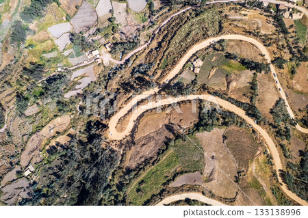 View of the Andes Mountains in the Ancash region. View of the Andes Mountains in the Ancash region. 133138996