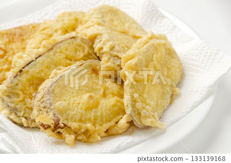 Tempura of sweet potatoes Tempura of sweet potatoes 133139168