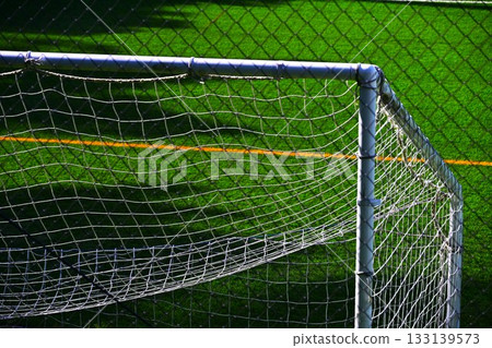 早上足球球門 133139573