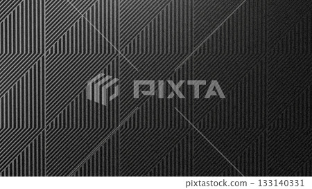 Textured metallic geometric pattern material in black Textured metallic geometric pattern material in black 133140331