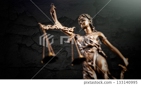 Lady Justice statue. Law and justice concept 133140995