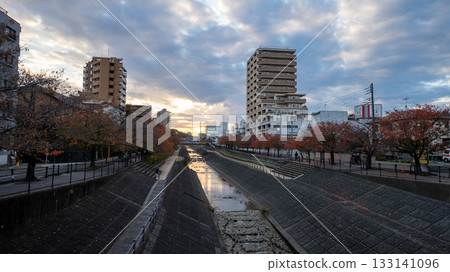The Kota River seen from Nagayama Bridge 133141096