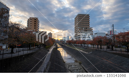 The Kota River seen from Nagayama Bridge 133141098