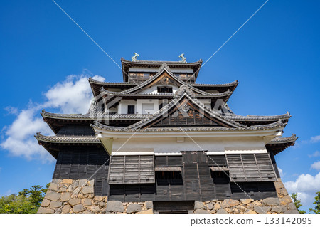 松江城天守閣的景色 松江城天守閣的景色 133142095