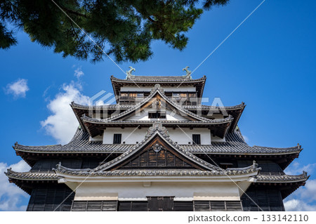 松江城天守閣的景色 松江城天守閣的景色 133142110