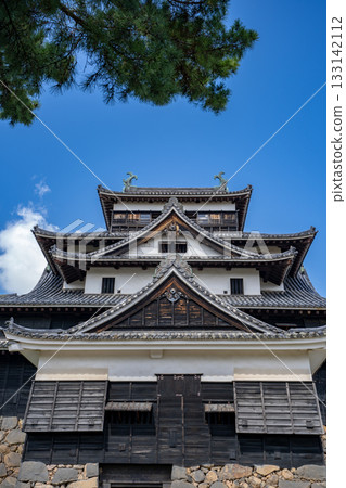 松江城天守閣的景色 松江城天守閣的景色 133142112