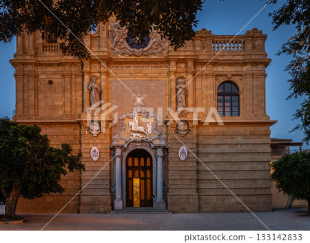 Baroque Church Facade Baroque Church Facade 133142833