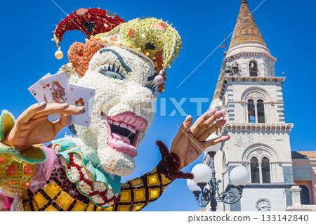 Carnival Jester Parade 133142840