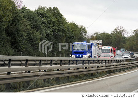 truck on the road truck on the road 133145157