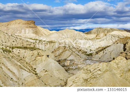 Tabernas desert landscape, Spain Tabernas desert landscape, Spain 133146015