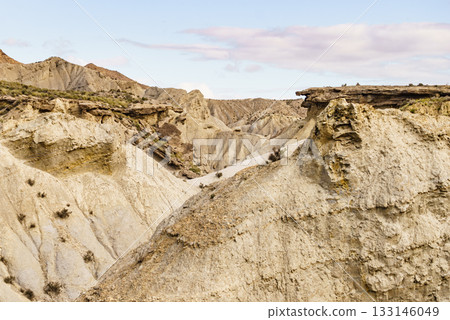 Mountain view. Tabernas desert in Spain 133146049