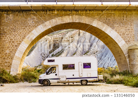 Caravan in Tabernas desert, Spain 133146050