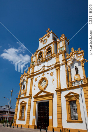 The beautiful historical Cathedral of Santa Cruz de Lorica a cultural symbol founded in 1700. The beautiful historical Cathedral of Santa Cruz de Lorica a cultural symbol founded in 1700. 133146106