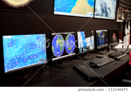 video camera in monitor 133146975