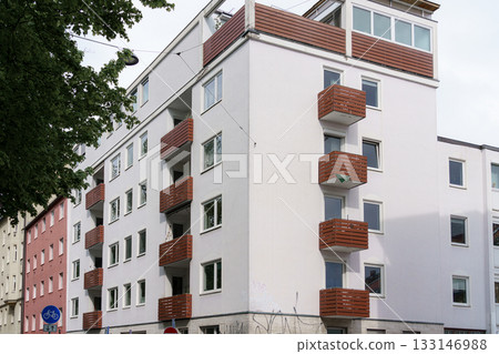 residential area with a balcony residential area with a balcony 133146988