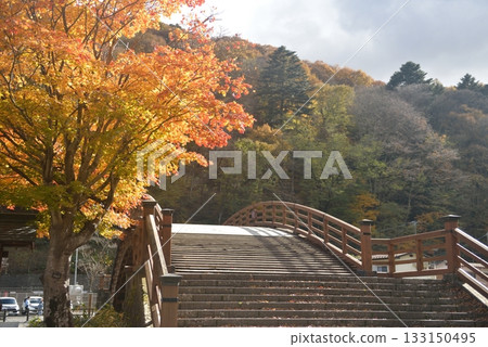秋季的木曾橋 秋季的木曾橋 133150495