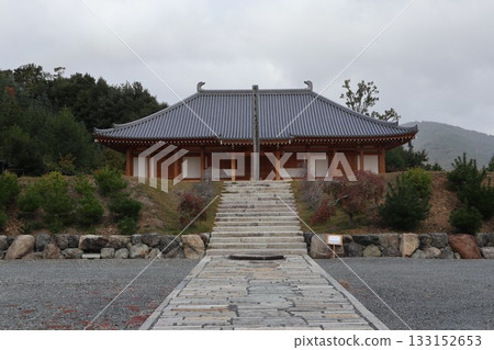 The beginning of autumn foliage at Daimonji Temple in Osaka The beginning of autumn foliage at Daimonji Temple in Osaka 133152653
