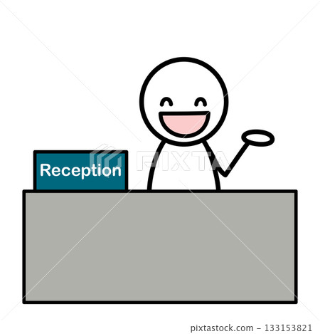 Smiling reception staff 133153821