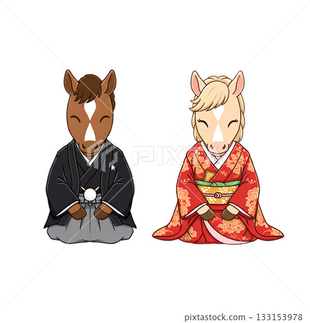 新年祝福（馬年） 133153978