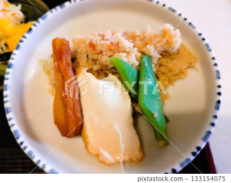 Delicious soba noodles, new soba noodles, soba set meal 133154075