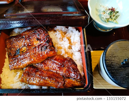 Grilled eel and unaju lunch Grilled eel and unaju lunch 133155072