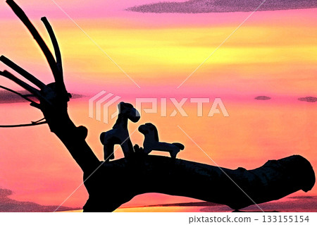 Horse Love Story: Morning in Paradise Horse Love Story: Morning in Paradise 133155154