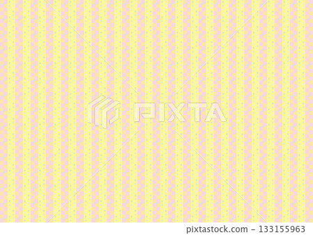 Dot and square stripes (yellow and pink) 133155963