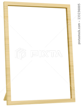 3D Material_Wooden Photo Frame_Yellow 3D Material_Wooden Photo Frame_Yellow 133156005