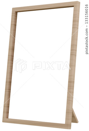 3D材質_相框_木質_棕色 133156016