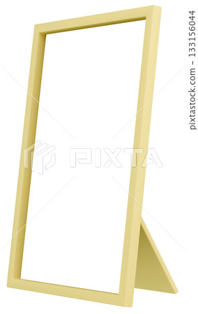 3D材質_黃色相框 133156044