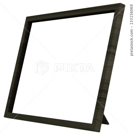 3D Material_Photo Frame_Wooden_Black 3D Material_Photo Frame_Wooden_Black 133156069