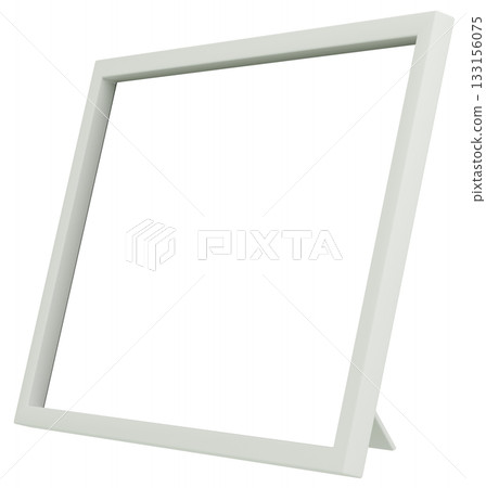 3D材質相框（白色） 133156075