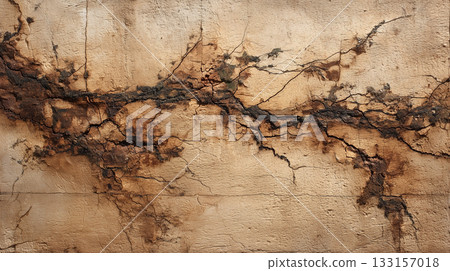 Artwork that combines rivers and city lines carved into tree bark | Organic Topographic Map 133157018