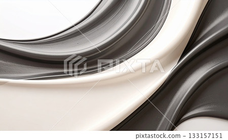 單色抽象之美,由流暢的曲線構成 1 單色抽象之美,由流暢的曲線構成 1 133157151