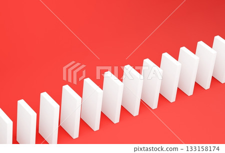 3D材質_骨牌_紅色 133158174