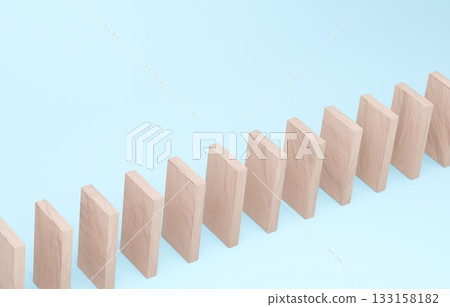 3D材質_木質骨牌_淺藍色 3D材質_木質骨牌_淺藍色 133158182