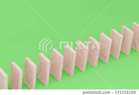 3D材質_木質骨牌_黃綠色 133158189
