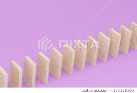 3D材質_木製骨牌_紫色 133158190