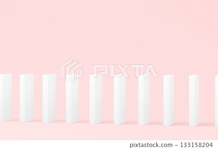 3D材質_骨牌_粉紅色 133158204