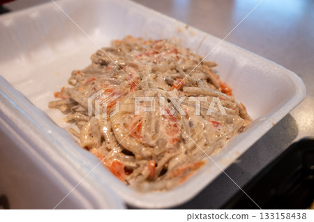 Delicious bento and side dishes from Japanese supermarkets Delicious bento and side dishes from Japanese supermarkets 133158438