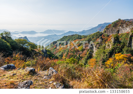 日本瀨戶內海美麗的秋景 日本瀨戶內海美麗的秋景 133158655
