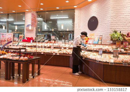 November: Supermarket bakery November: Supermarket bakery 133158817