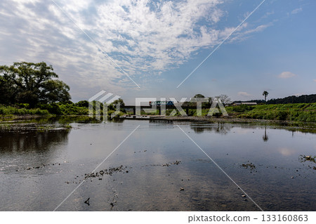 Hatakama, Kakegawa City, Shizuoka Prefecture Tenryu Hamanako Railway and scenery along the line 133160863