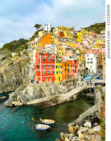 Italy's World Heritage Site: Cinque Terre (Riomaggiore) Italy's World Heritage Site: Cinque Terre (Riomaggiore) 133160949