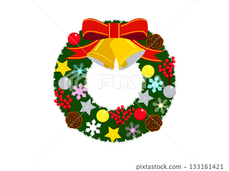 Christmas decoration Christmas wreath Christmas decoration Christmas wreath 133161421