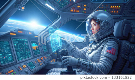 宇航員 女生 女孩 133161822