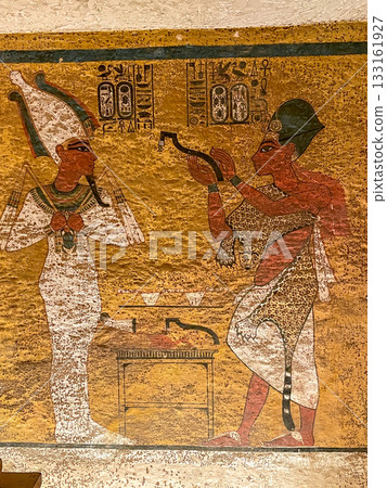 盧克索帝王谷 圖坦卡門陵墓 盧克索帝王谷 圖坦卡門陵墓 133161927