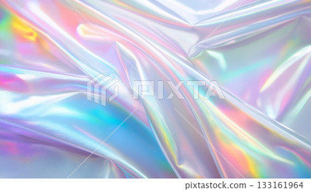 glossy white cloth 133161964