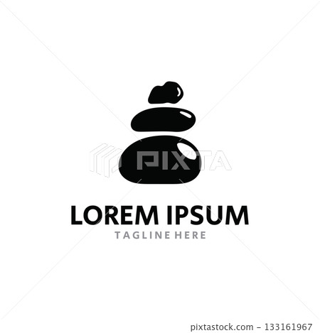 Balance Stone Logo Design Inspiration 133161967