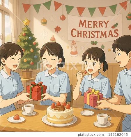 護理系學生聖誕派對和禮物交換 133162045